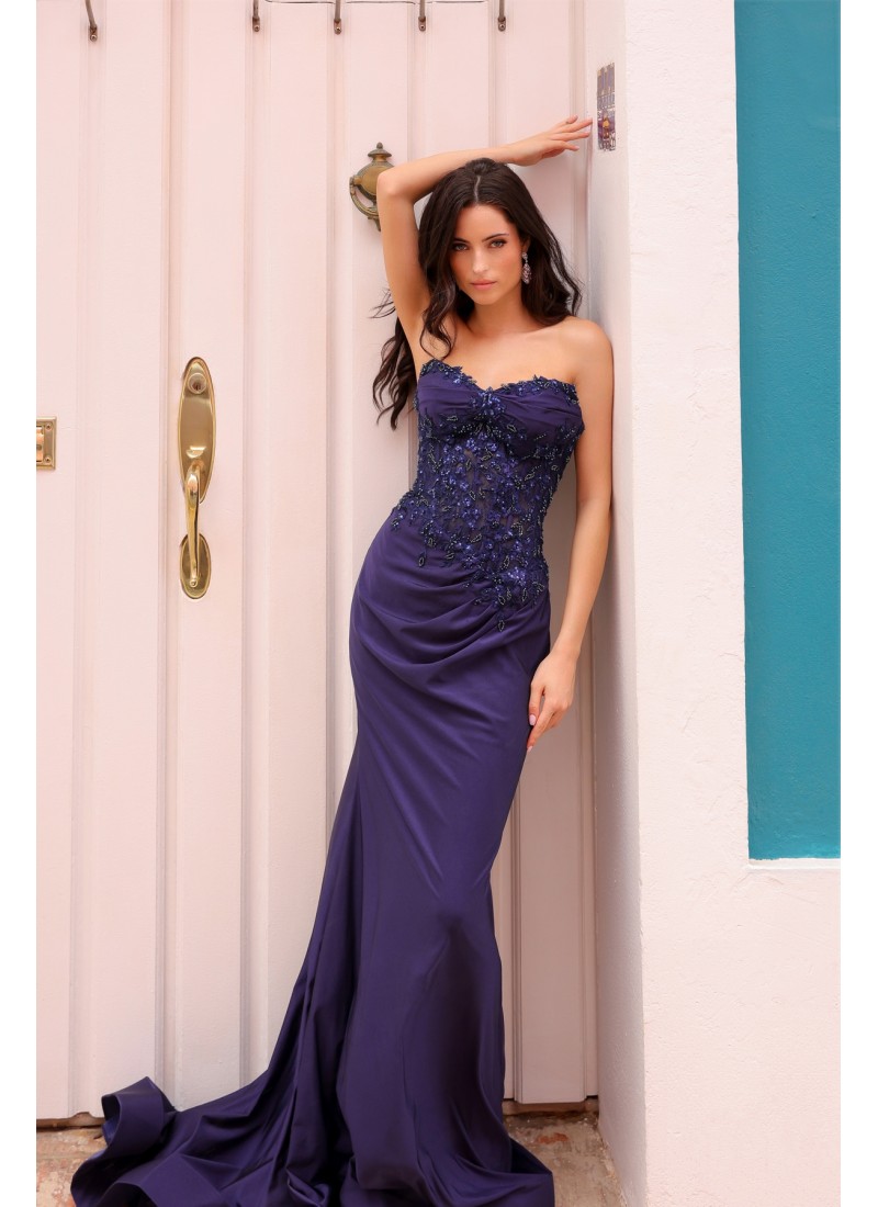 Prom / Evening Sweetheart Floral Elegance Dress - CH-NAC1345