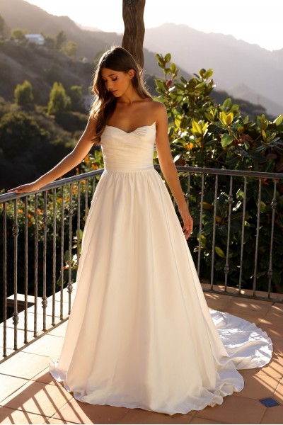 Wedding Dress - Strapless Sweetheart Neckline Bridal Gowns - CH-NAJE1002
