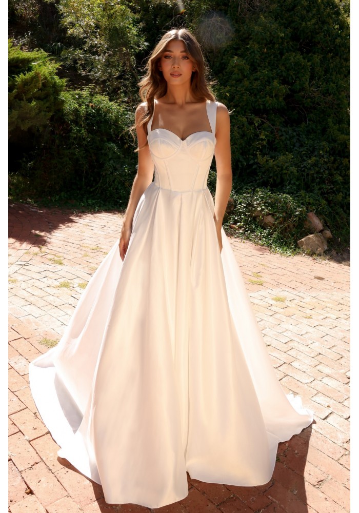 Pre-order Wedding Dress - A-Line Sweetheart Bridal Gowns - CH-NAJW981