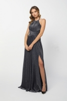 Shiny Glitter Long Especial Occasion Dress - CH-NAE184