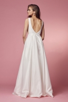 Long V-neck Prom Dress With Pockets  - CH-NAE156W