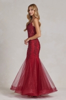 Prom / Evening Dress - Dazzling Long Glitter Mesh Gown - CH-NAP1170