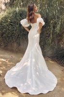 Wedding Dress - Detachable Sleeves Mermaid Wedding Dress - CH-NAJE966