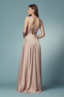 Prom / Evening Dress - V-neckline With Open Back Lace Up - CH-NAE1020