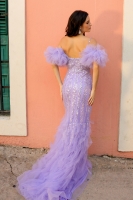 Prom / Evening Dress - Mermaid Sequin Splendor Gown - CH-NAY1476