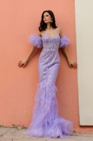 Prom / Evening Dress - Mermaid Sequin Splendor Gown - CH-NAY1476