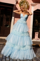 Prom / Tiered Glitter Tulle Dresses - CH-NAR1316