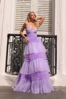 Prom / Tiered Glitter Tulle Dresses - CH-NAR1316