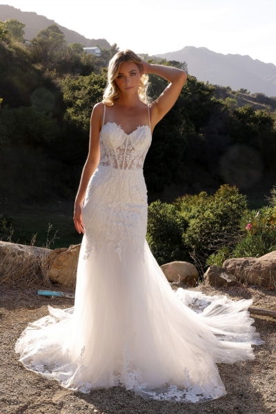 Wedding Dress - Sweetheart Lace Bridal Gowns - CH-NAJE1014L