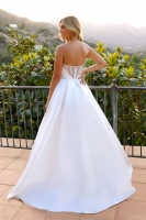 Wedding Dress - A-Line Strapless Bridal Gowns - CH-NAJE988