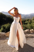Wedding Dress - A-Line Sweetheart Strapless Bridal Gowns - CH-NAJE1005
