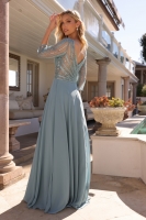 Mother of the Bride - Beaded Bodice with A-Line Gown - CH-NAMF101