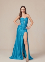 Prom / Evening Gown - Strapless Evening Dress - CH-NAT1489