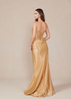 Prom / Evening Gown - Strapless Evening Dress - CH-NAT1489